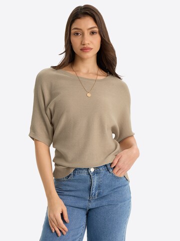 Imily Bela Sveter - Zelená: predná strana