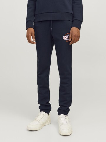 Effilé Pantalon JACK & JONES MINI en bleu : devant