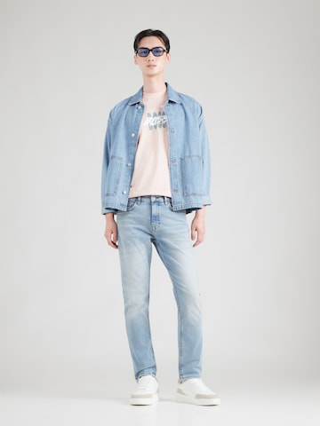 Slimfit Jeans 'Delaware Bo' di BOSS in blu
