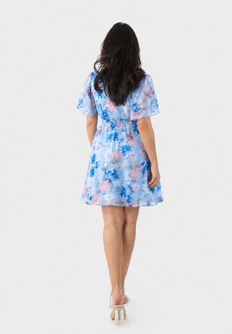Elara Dress in Blue