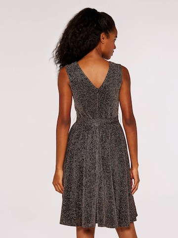 Robe de cocktail Apricot en marron