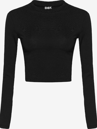 DEF T-shirt en noir, Vue avec produit