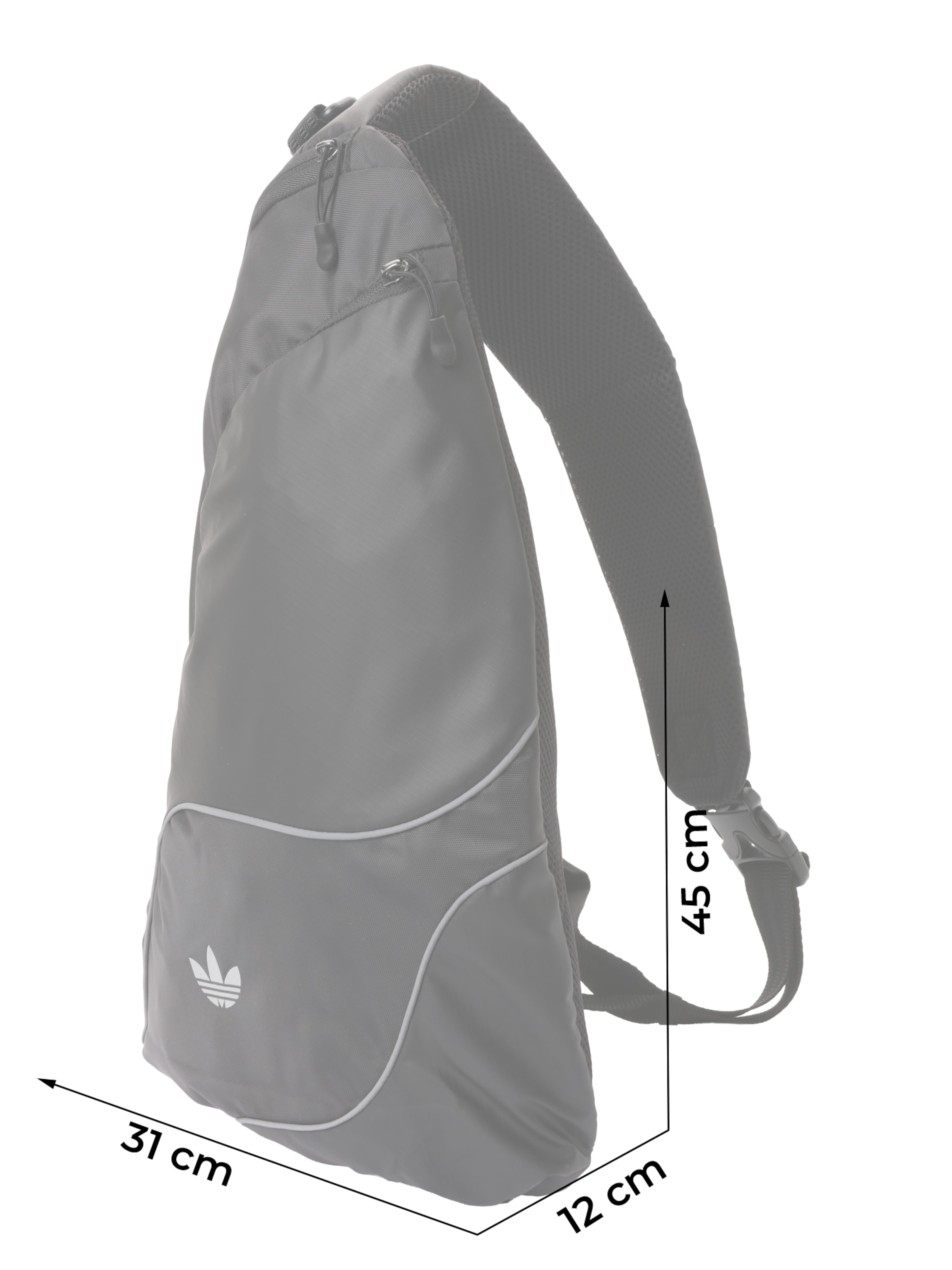 ADIDAS ORIGINALS Torba za čez ramo | črna barva