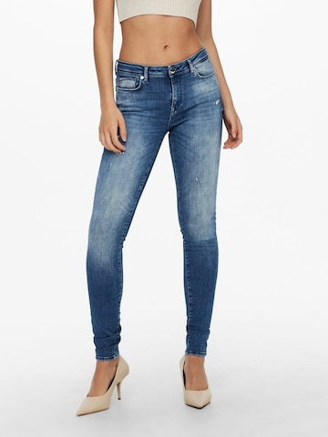 ONLY Skinny Jeans 'Shape' in Blauw