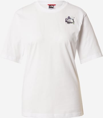 THE NORTH FACE - Camisa em branco: frente