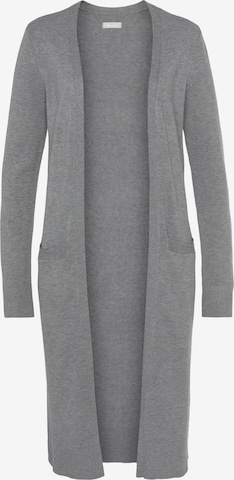 TAMARIS Knit Cardigan in Grey: front