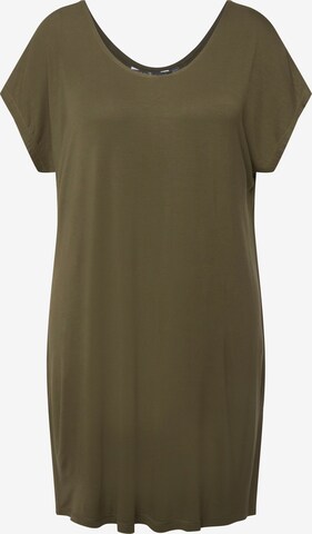 Ulla Popken Nightgown in Green: front