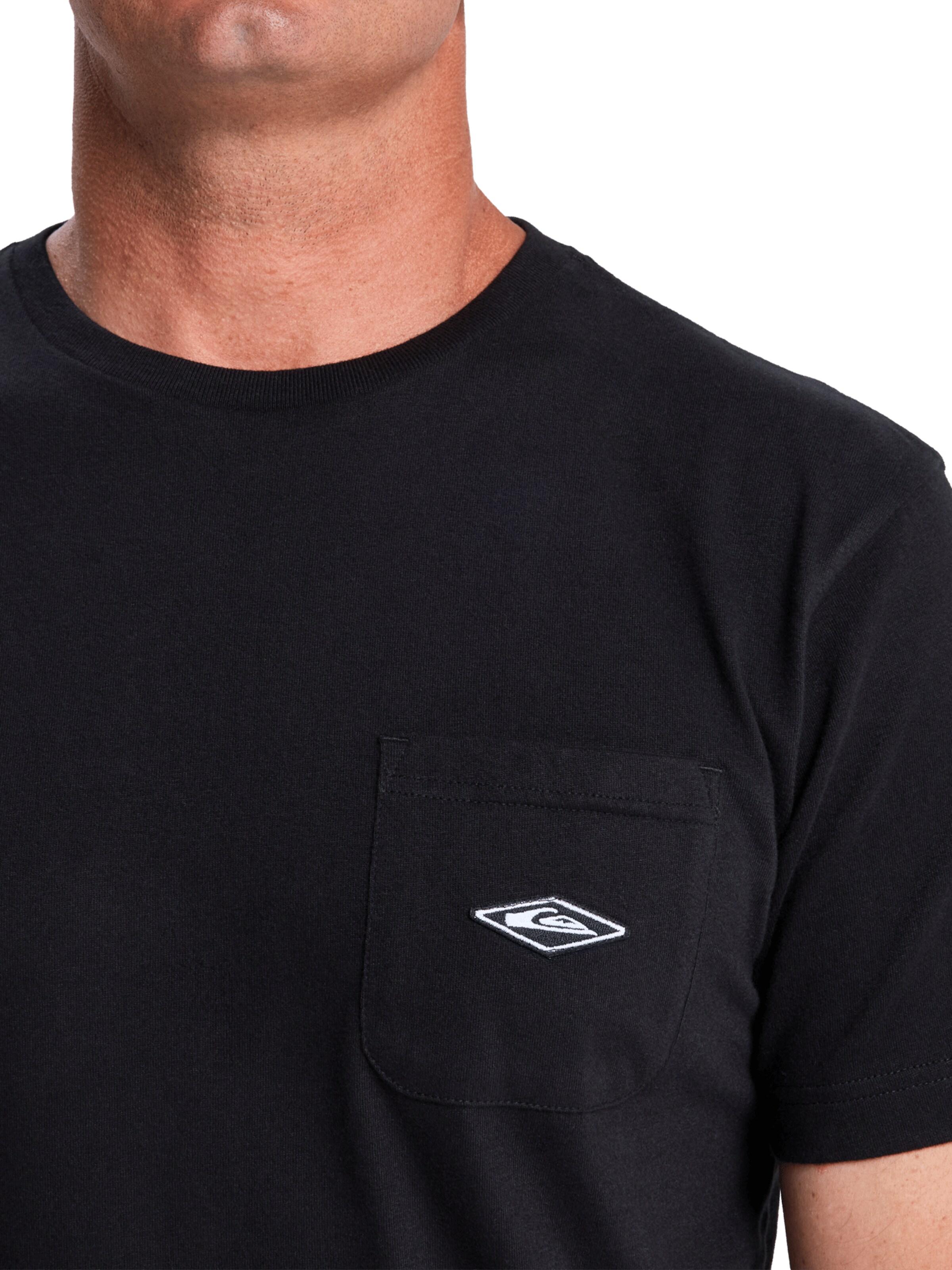 QUIKSILVER Shirt 'Diamond Pocket' in Black