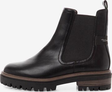 TAMARIS Chelsea boots i svart