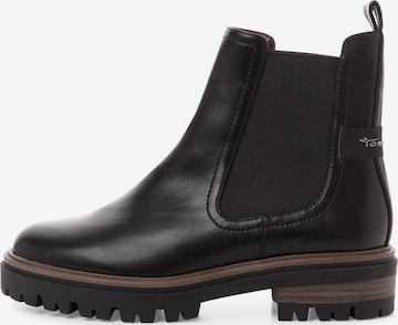 TAMARIS Chelsea boots in Black