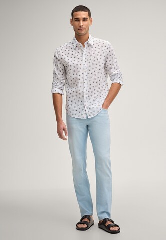 Coupe regular Chemise 'Hanson' JOOP! Jeans en blanc
