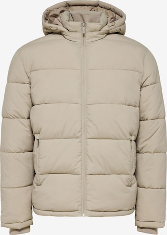 Veste d’hiver SELECTED HOMME en beige : devant