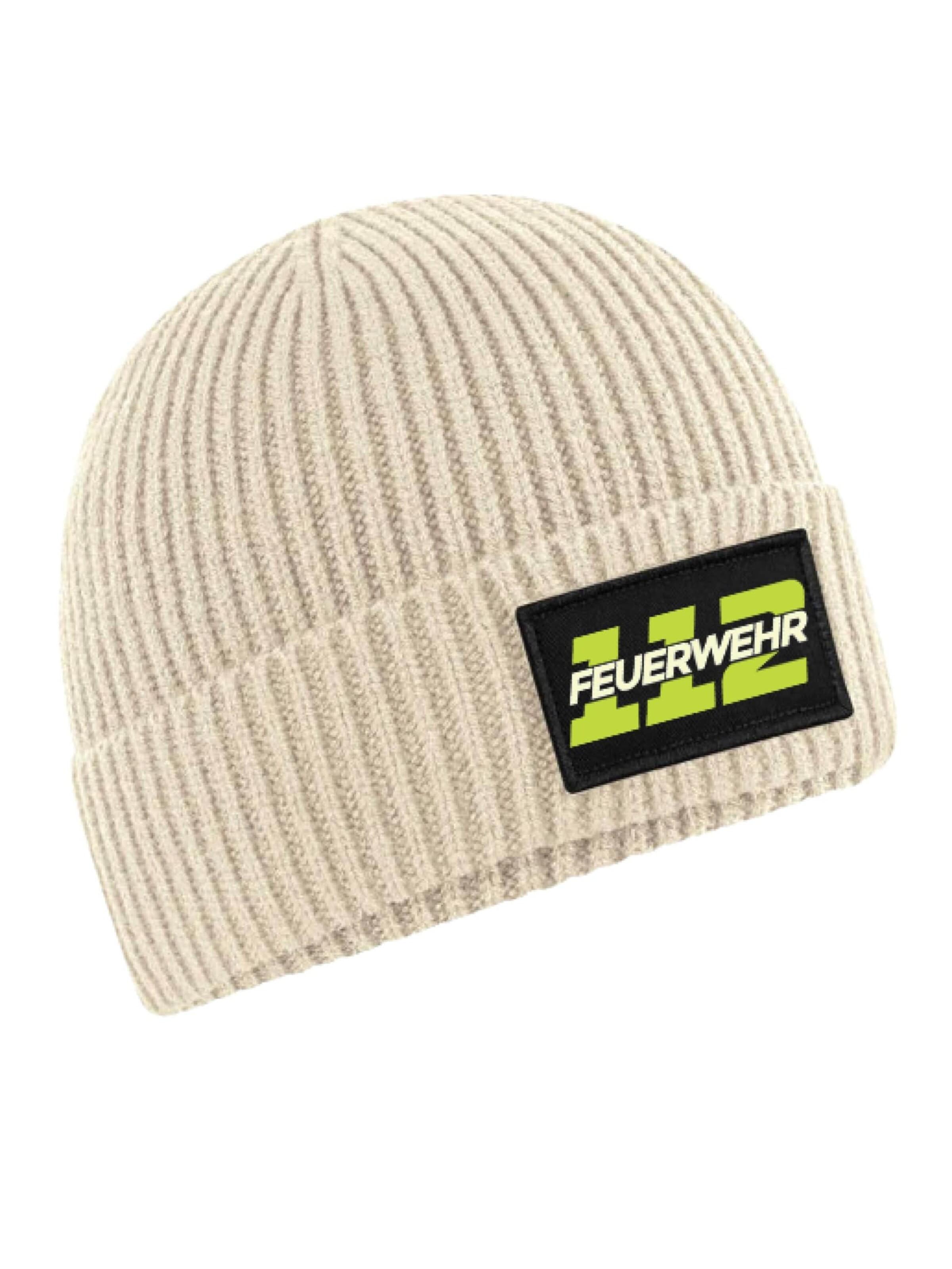 Youth Designz Mütze '112 Feuerwehr'‌‌‌‌‌ in Beige