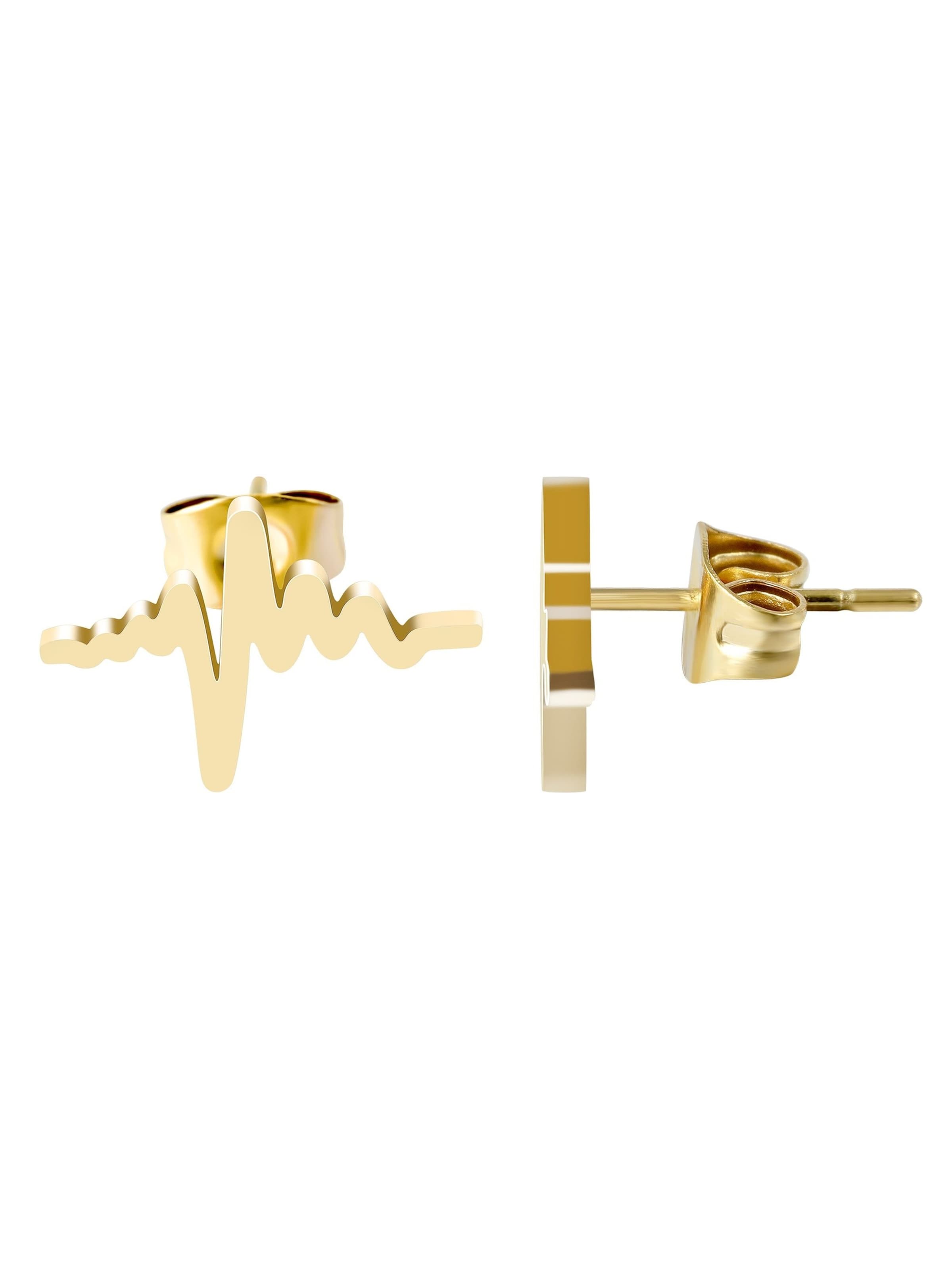 Akzent Earrings 'Silya, langlebig' in Gold