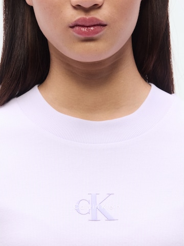 Maglietta di Calvin Klein Jeans in lilla