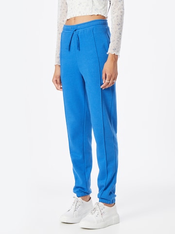LMTD Tapered Pleated Pants 'KIM' in Blue: front