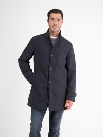 Manteau mi-saison LERROS en bleu : devant