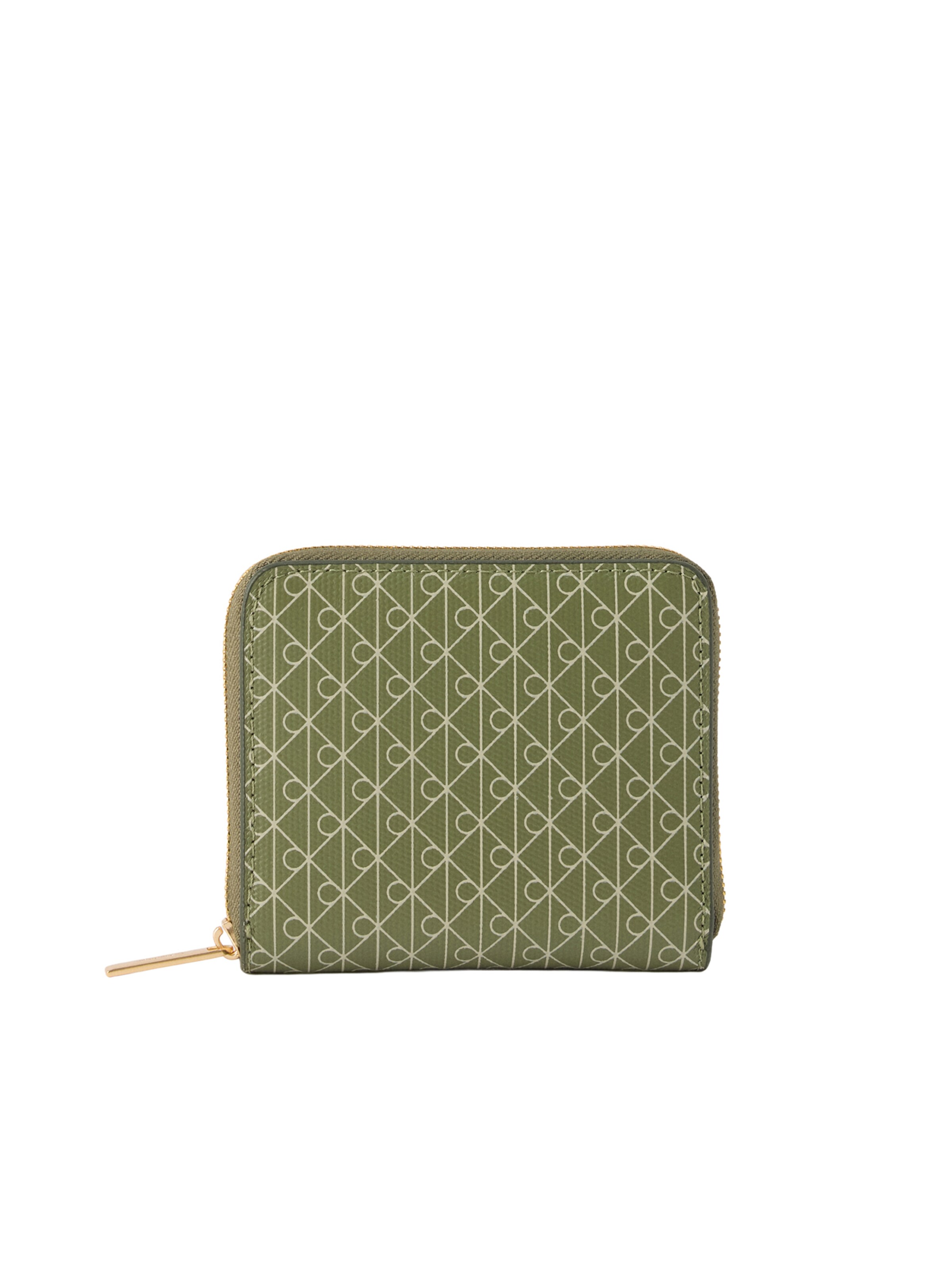 Porte-monnaies Calvin Klein en vert : devant