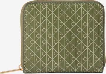 Porte-monnaies Calvin Klein en vert : devant