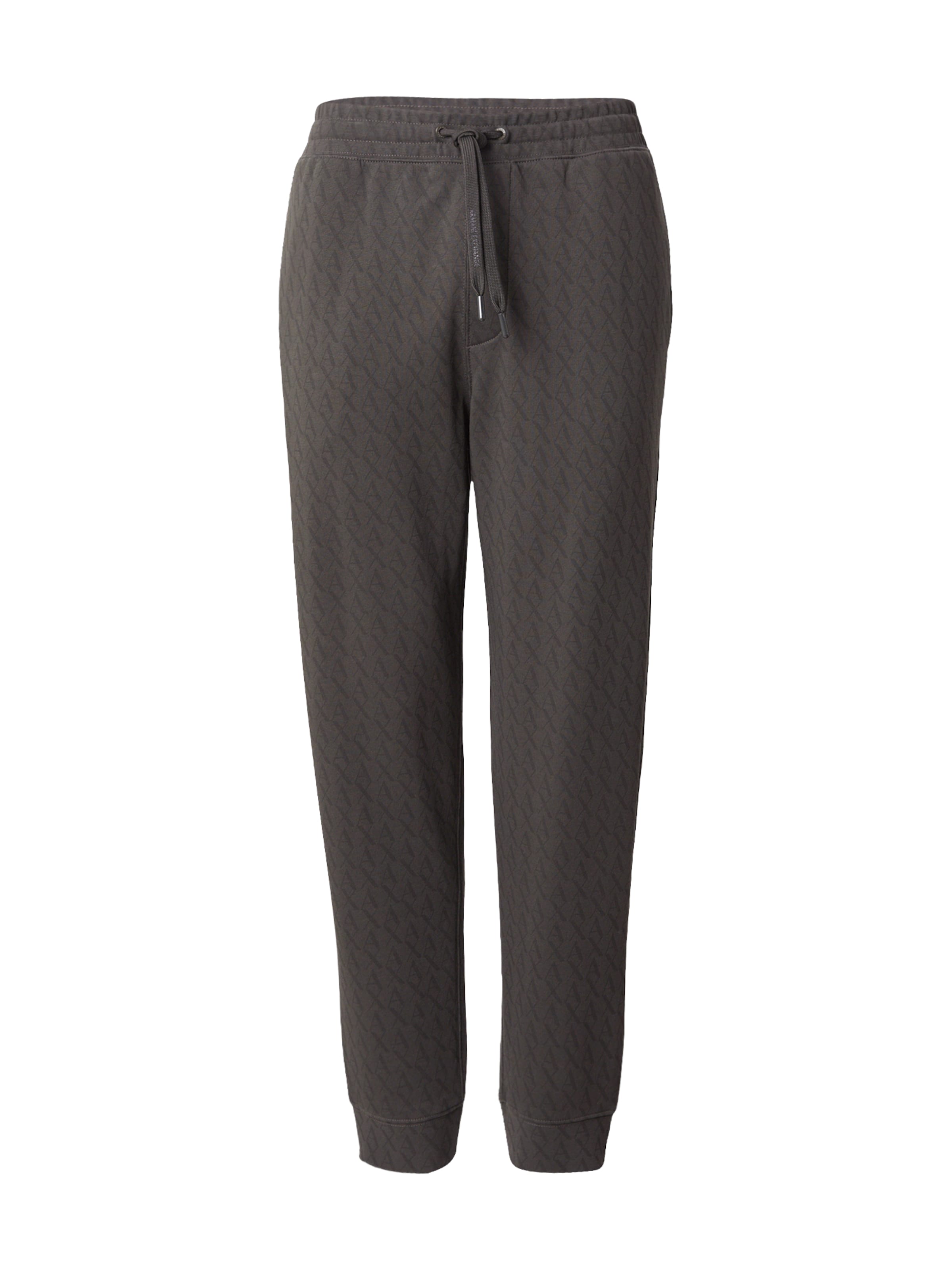 ARMANI EXCHANGE Tapered Trousers in Green: front