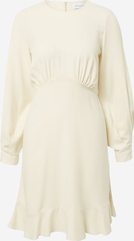 Closet London Dress in Beige: front