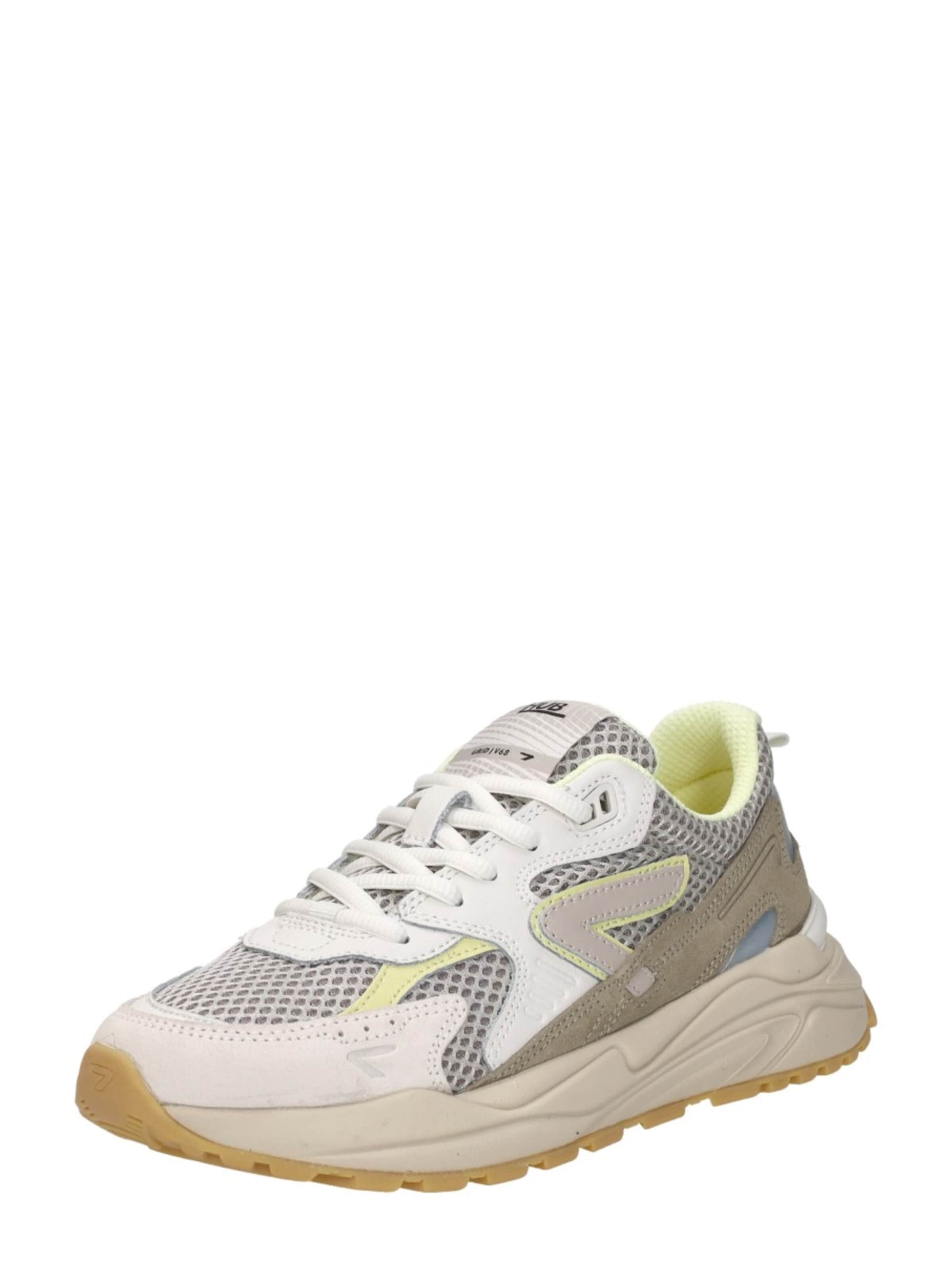 HUB Sneakers laag 'Grid M46' in Beige