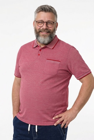 Men Plus Shirt in Rood