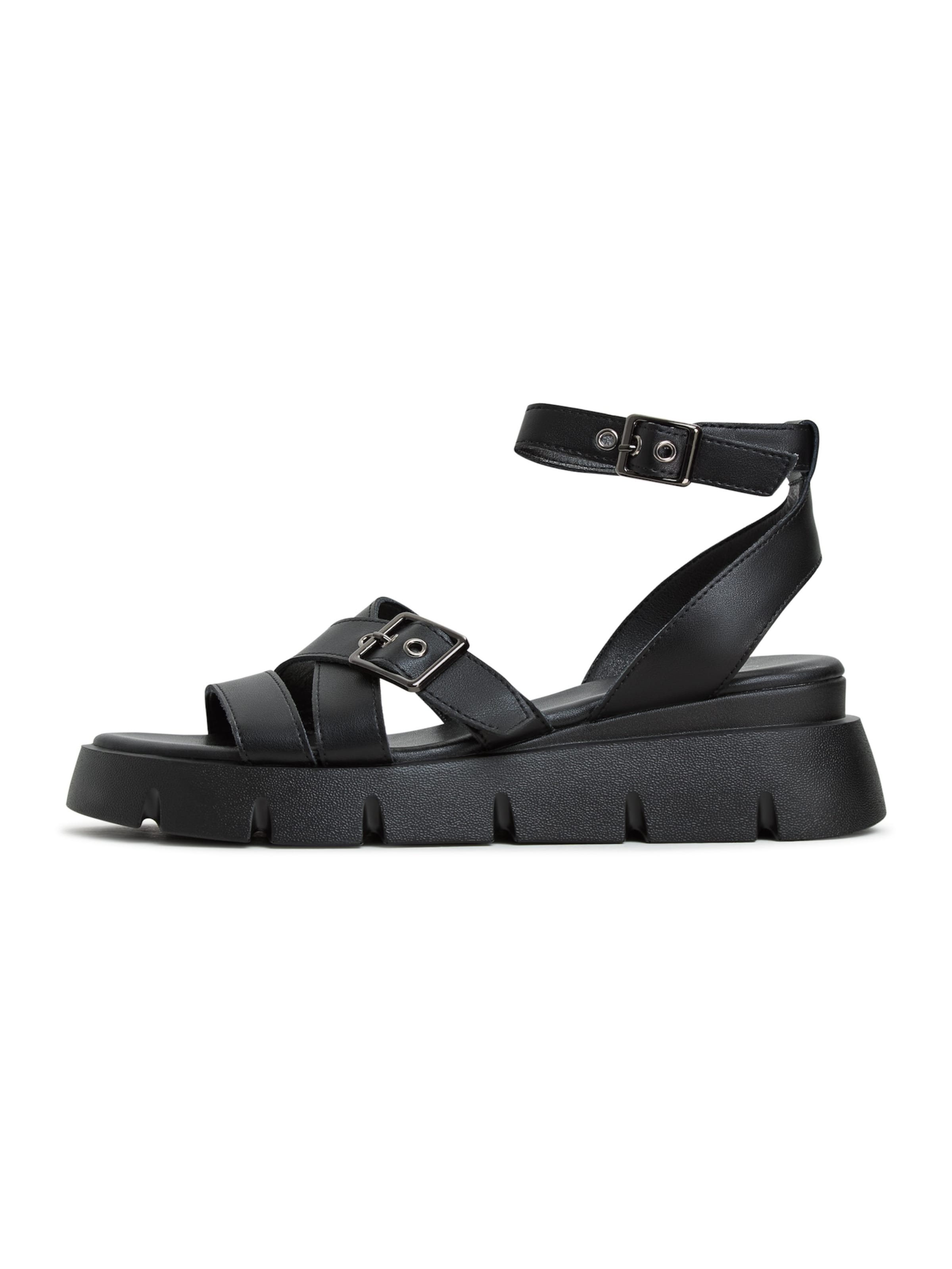 CESARE GASPARI Sandals in Black