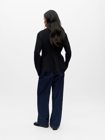 OBJECT Strickjacke 'OBJSaggia' in Schwarz