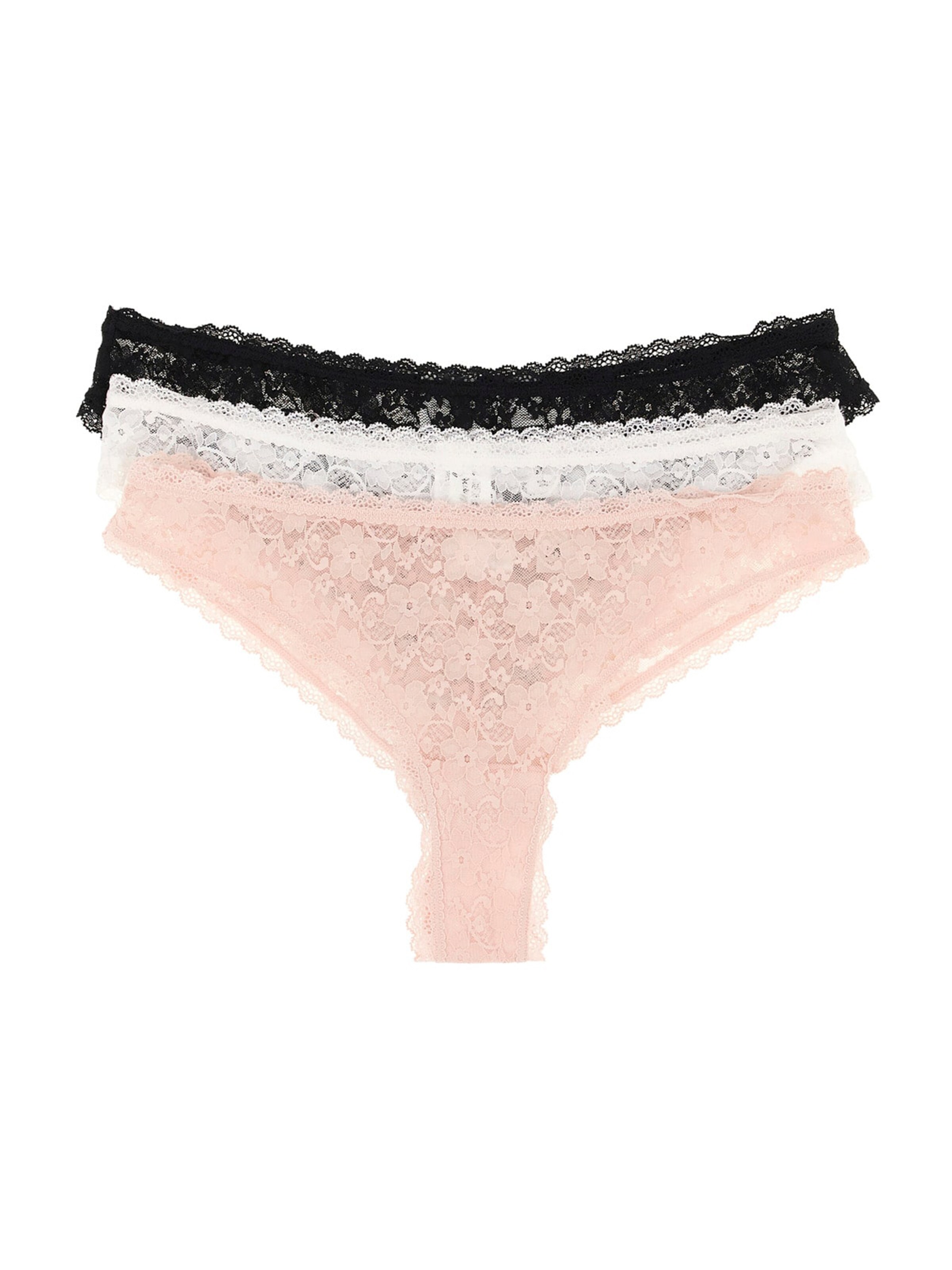 GUESS String en poudre / noir / blanc, Vue avec produit