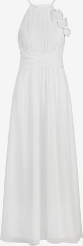Robe de soirée Kraimod en blanc : devant