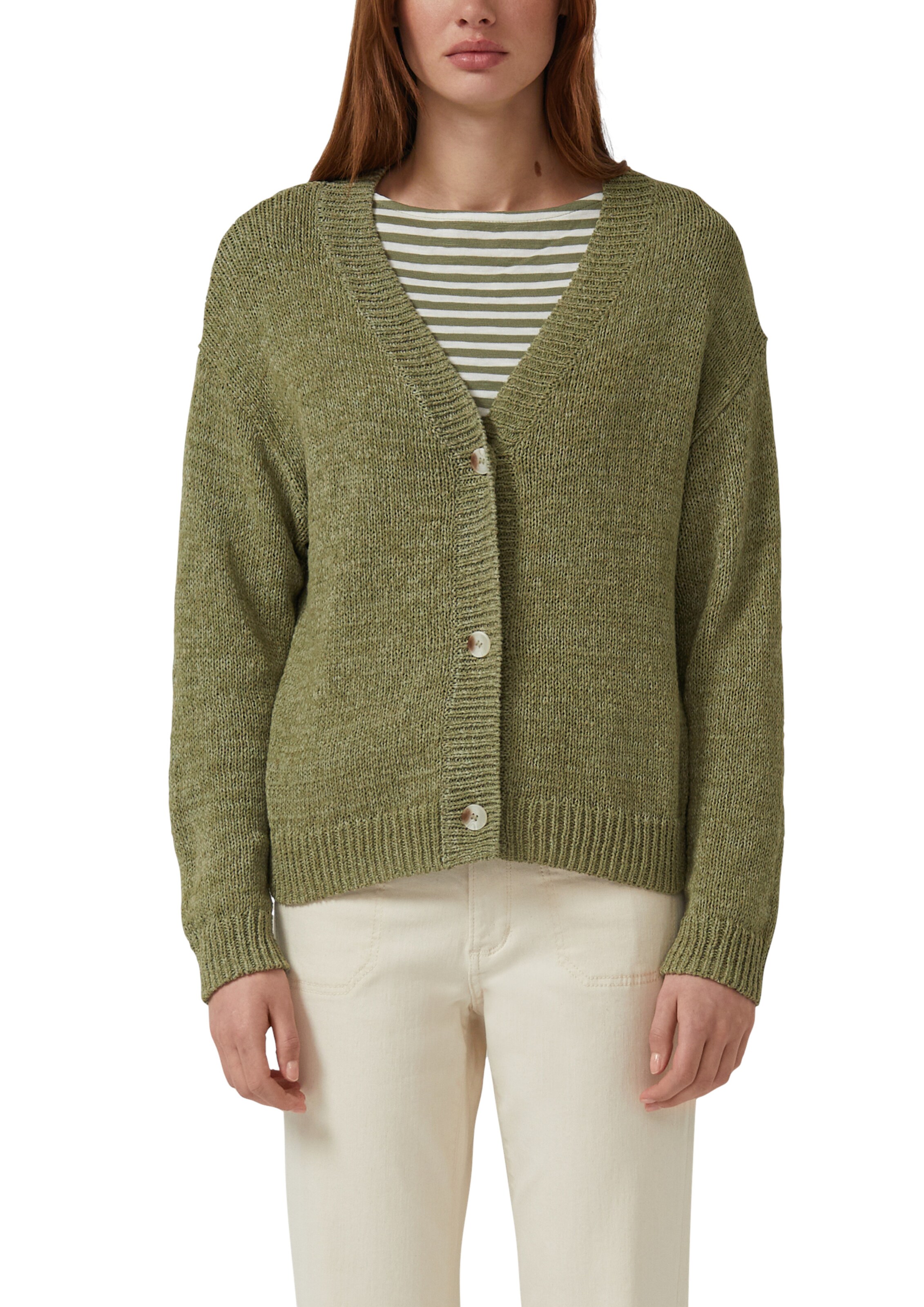 Cardigan s.Oliver en vert