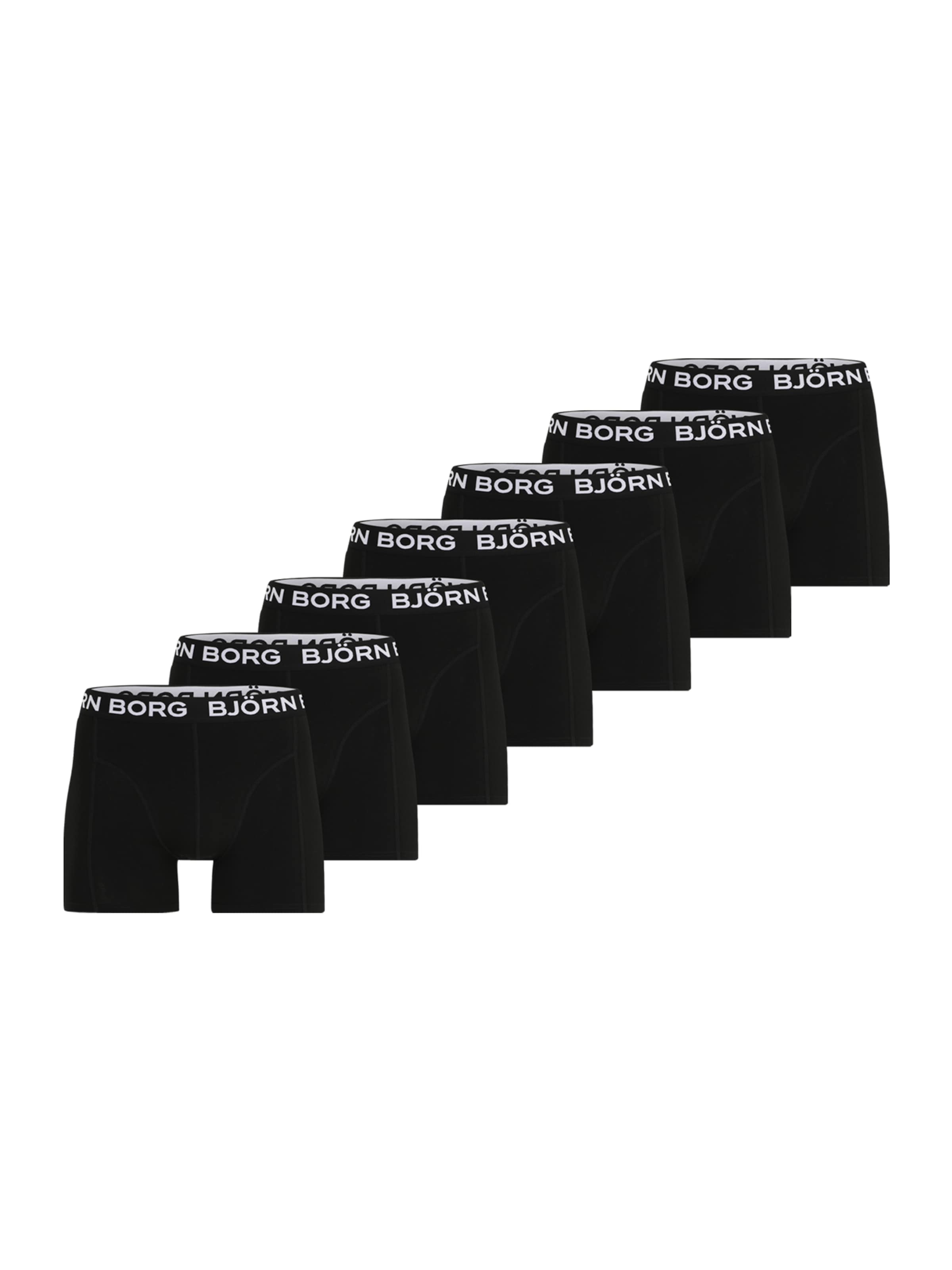 BJÖRN BORG Bokserishortsit värissä musta: etupuoli