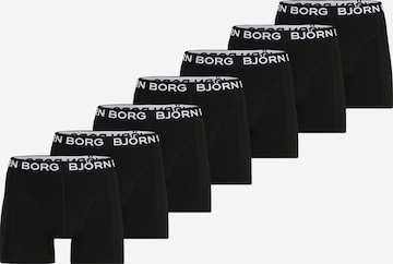 BJÖRN BORG Bokserishortsit värissä musta: etupuoli
