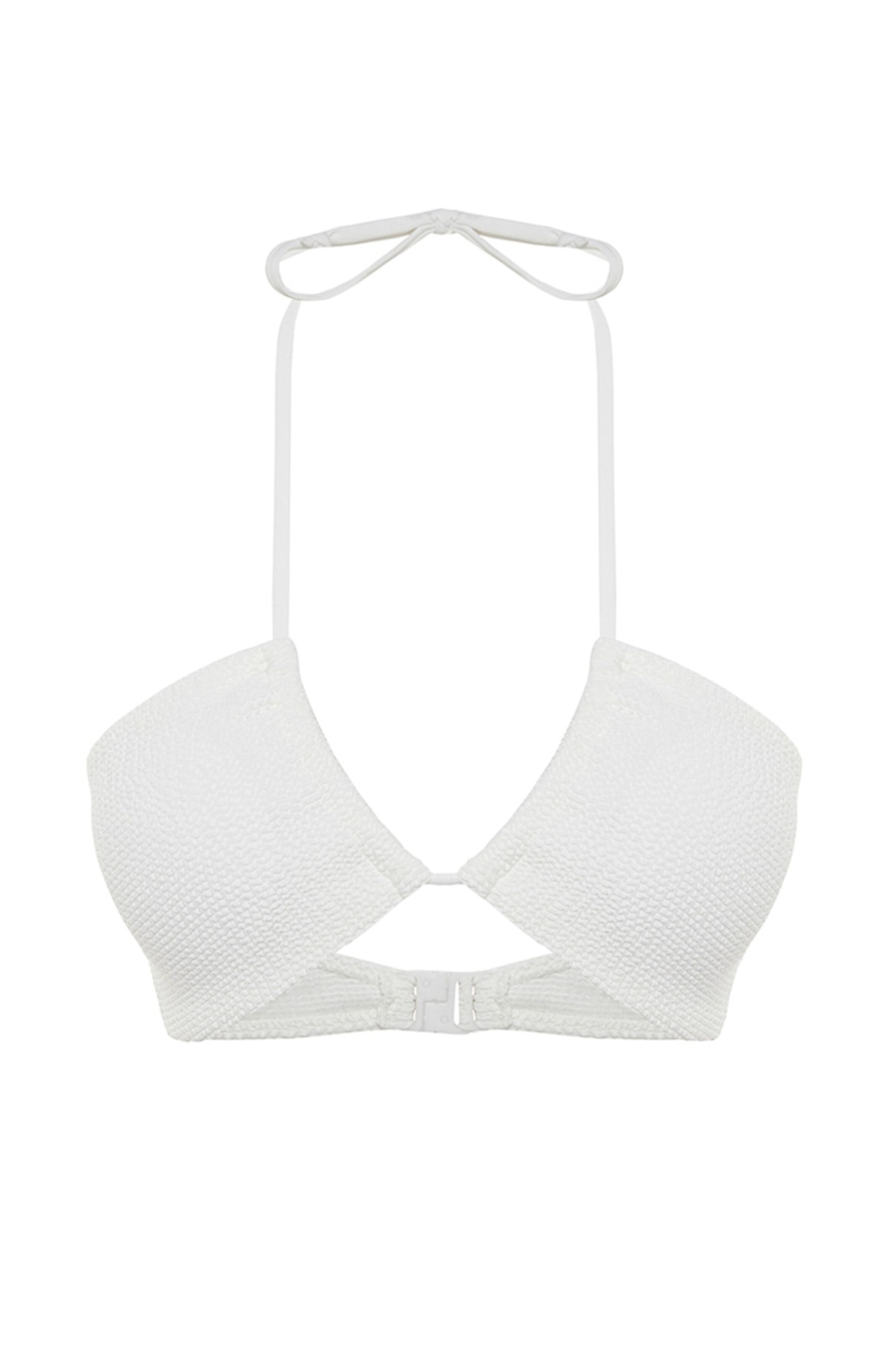 Trendyol Bikini felső - fehér: elől