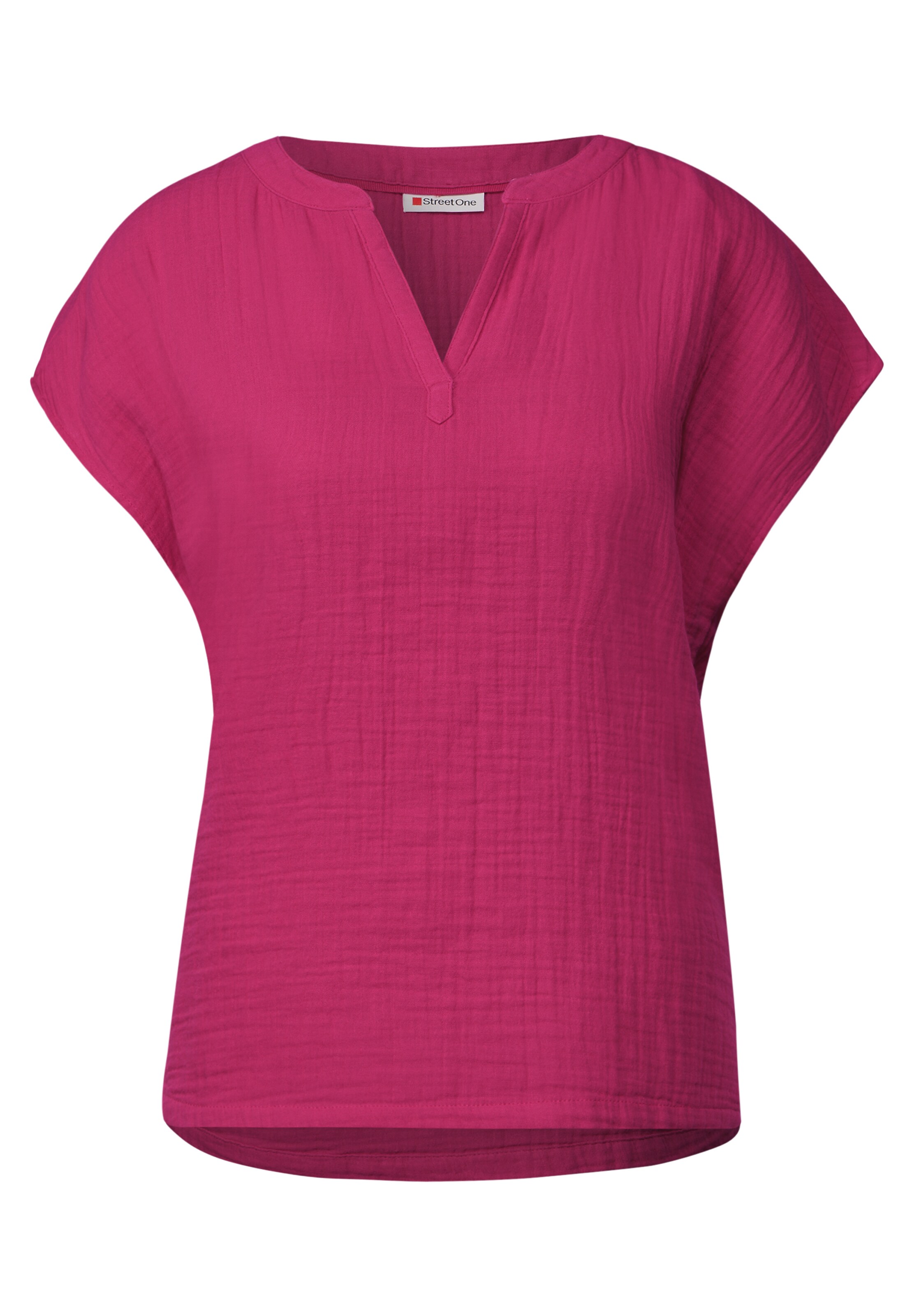 STREET ONE Bluse in Pink: Vorderseite