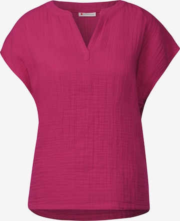 STREET ONE Bluse in Pink: Vorderseite