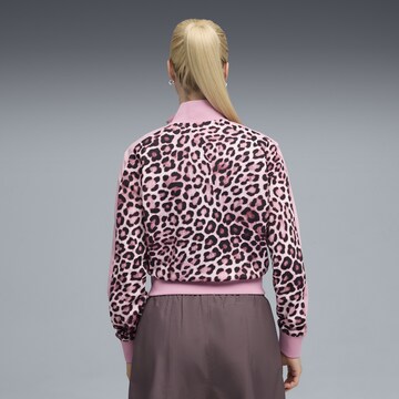 PUMA Jacke 'T7 LEO LUXE' in Pink