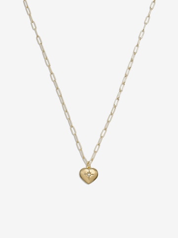 COACH Ketting 'ICONIC CHARM HEART' in Goud