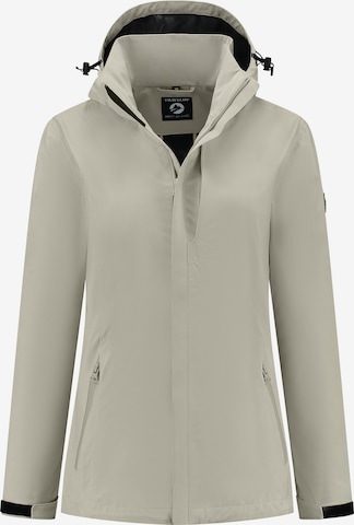 Travelin Performance Jacket 'Alma' in Beige: front