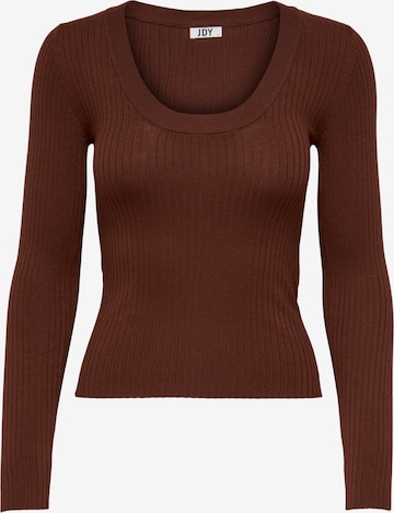 JDY Pullover 'Plum' i rød: forside