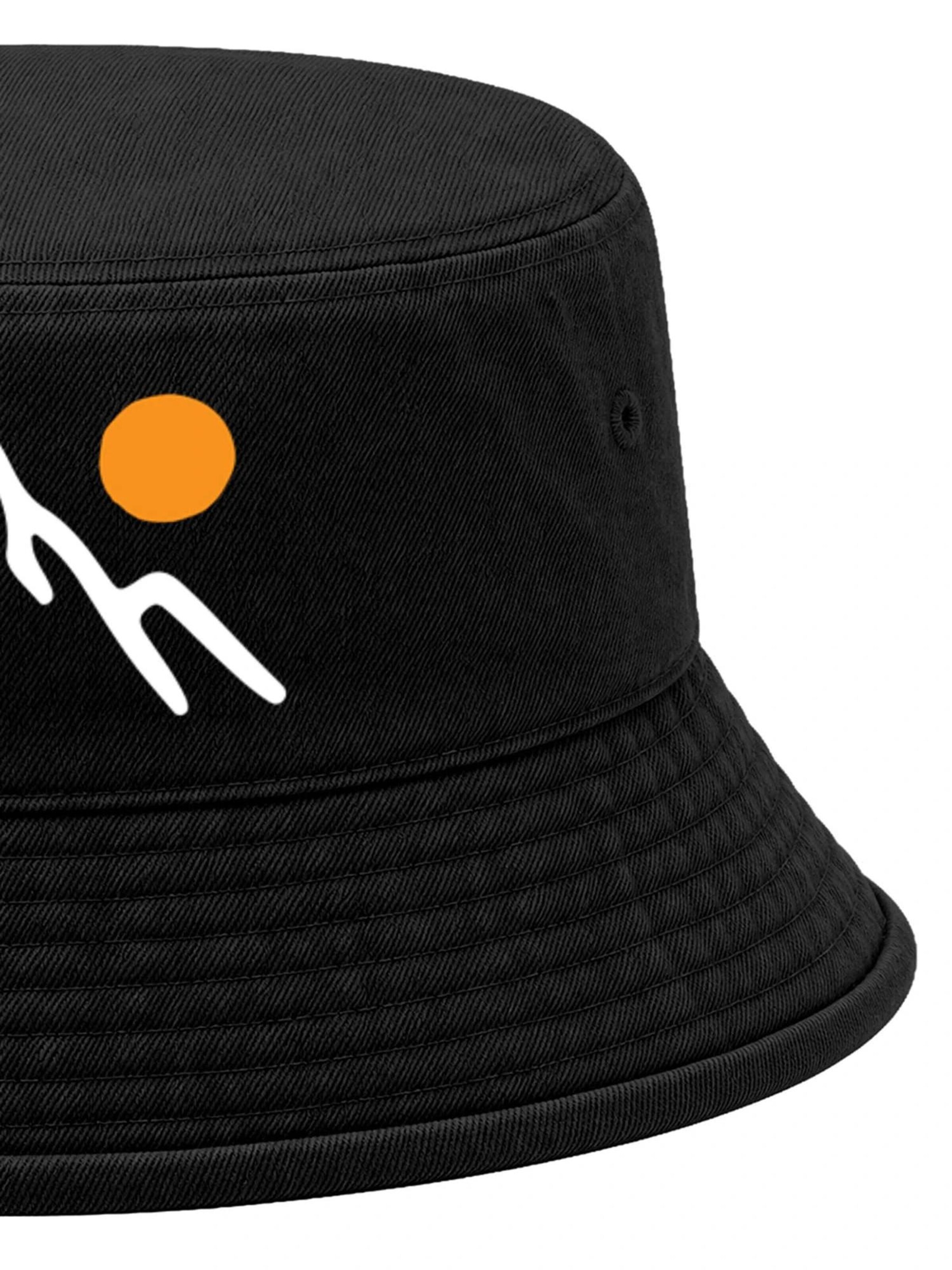 Neverless Hat 'Mountain Sun' in Black