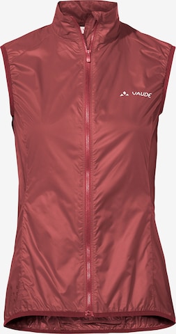 VAUDE Sportbodywarmer 'Matera' in Rood: voorkant