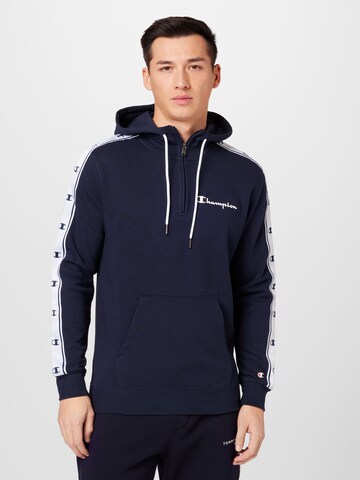 Champion Authentic Athletic Apparel Sweatshirt in Blauw: voorkant