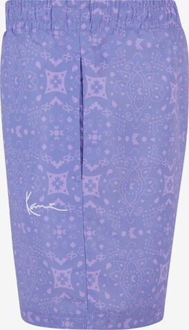 Karl Kani Board Shorts in Purple