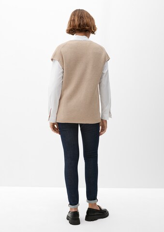 s.Oliver Sweater in Beige