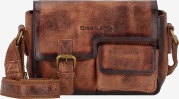 Greenland Nature Tasche 'Mascu & Line' in Braun: predná strana