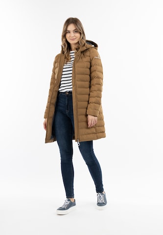 Manteau d’hiver DreiMaster Maritim en marron