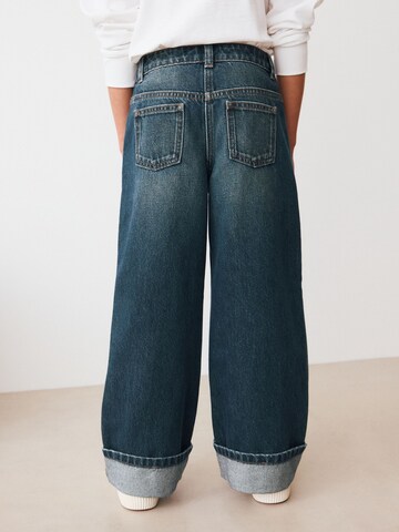 Next Wide Leg Jeans in Blau