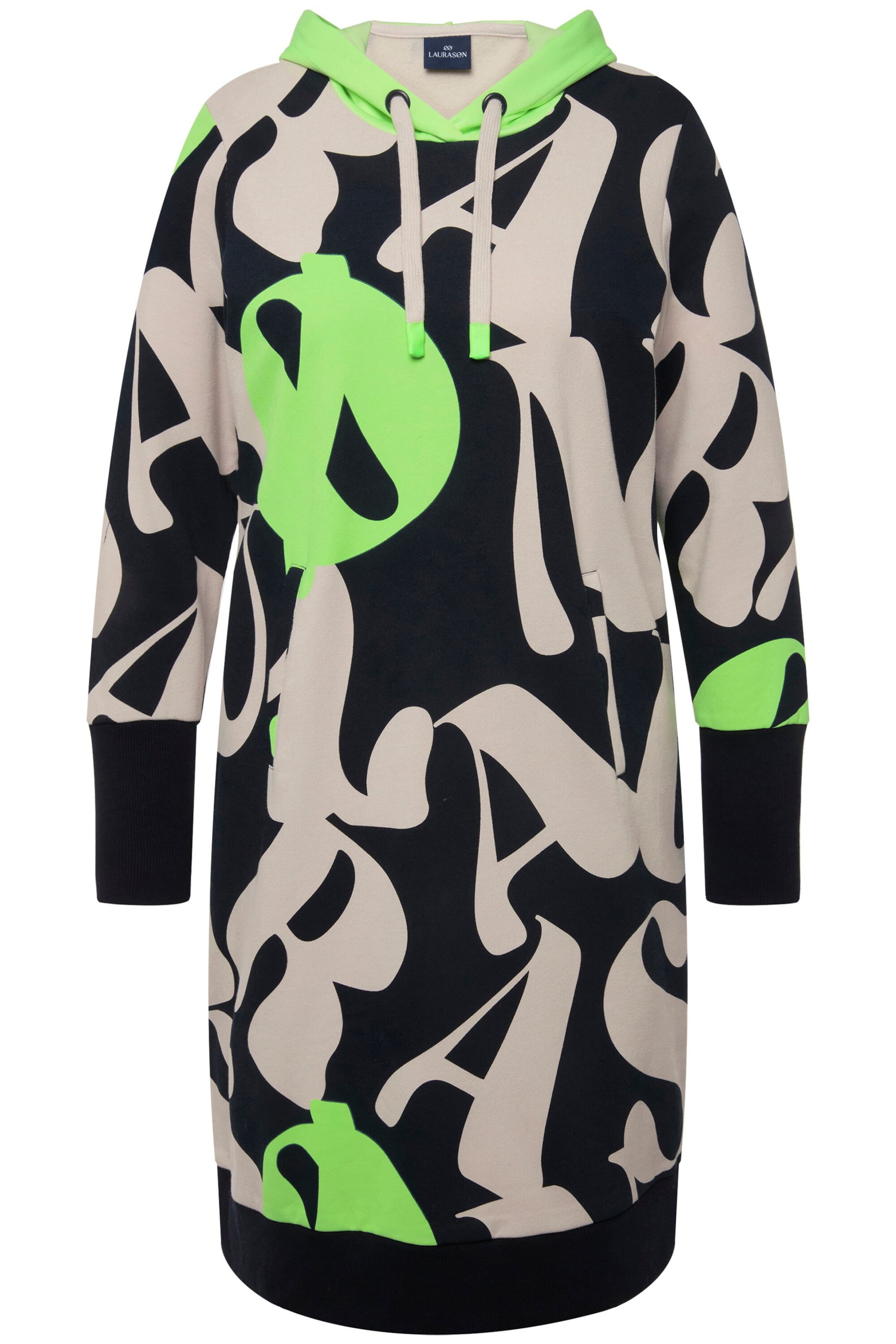 LAURASØN Dress in Black: front